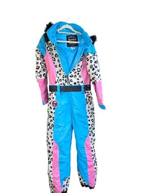 *NWT* Tipsy Elves Women's Snow Leopard Snow Suit - Women's Size S